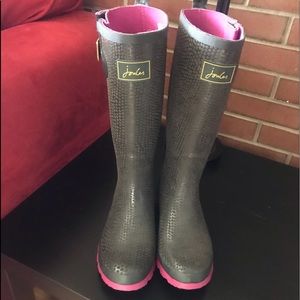 Brand new Joules “Nessie” Rain Boots - tall